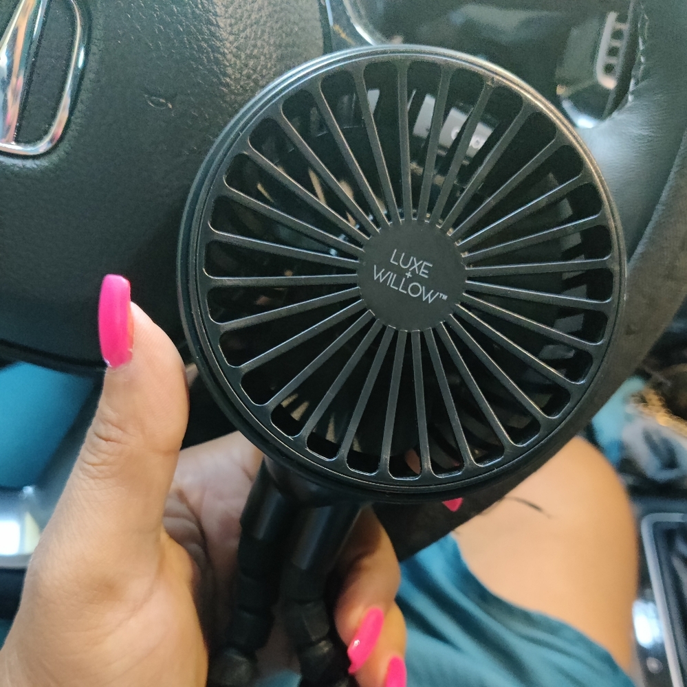 Stroller fan , black